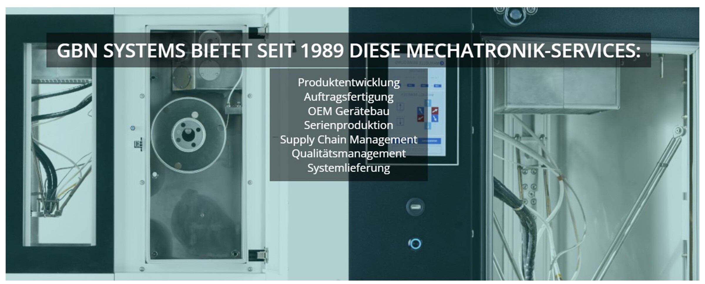 GBN Systems GmbH - Performing Mechatronics - Made in Bavaria