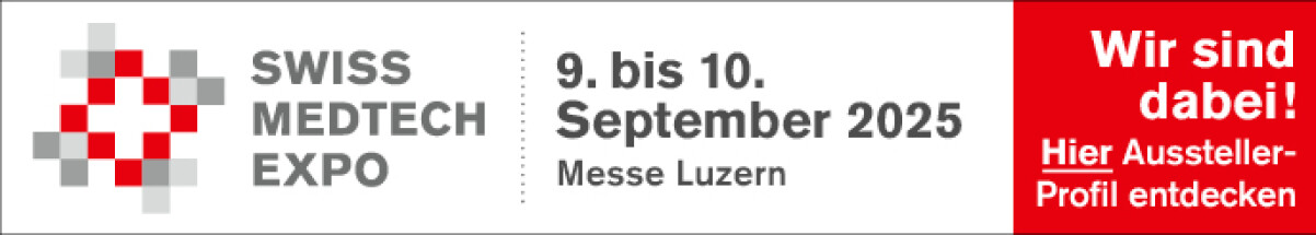 Mail-Signatur Swiss Medtech Expo 2025 – deutsch